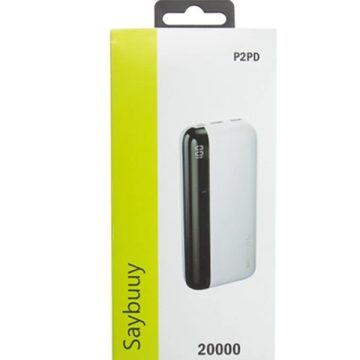 پاوربانک سی بای مدل P2PD ظرفیت 20000 میلی آمپر ساعت