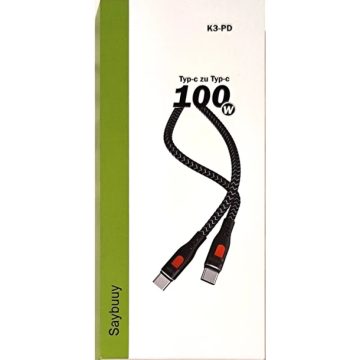 کابل تبدیل usb-C سی بای مدل k3-PD طول 1 متر